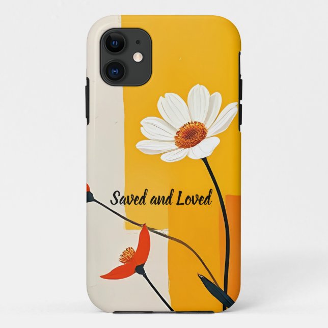 Coque de téléphonie mobile chrétien modifiable (Dos)