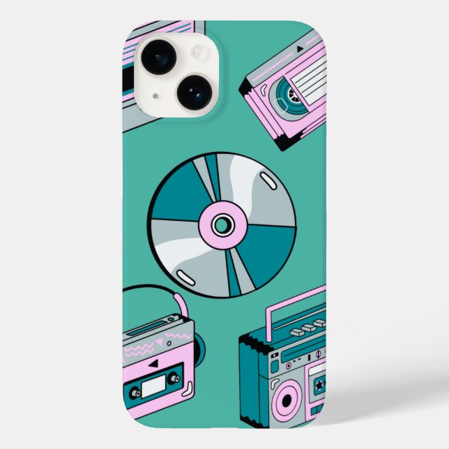 Coque de téléphonie mobile Retro Green (Verso)