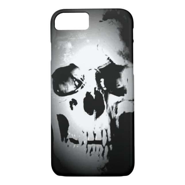 Coque d'iPhone 7 crâne (Dos)