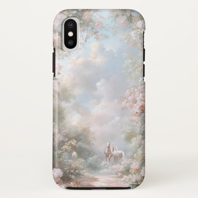 Coque Dreamy Pastel Garden pour Iphone (Dos)