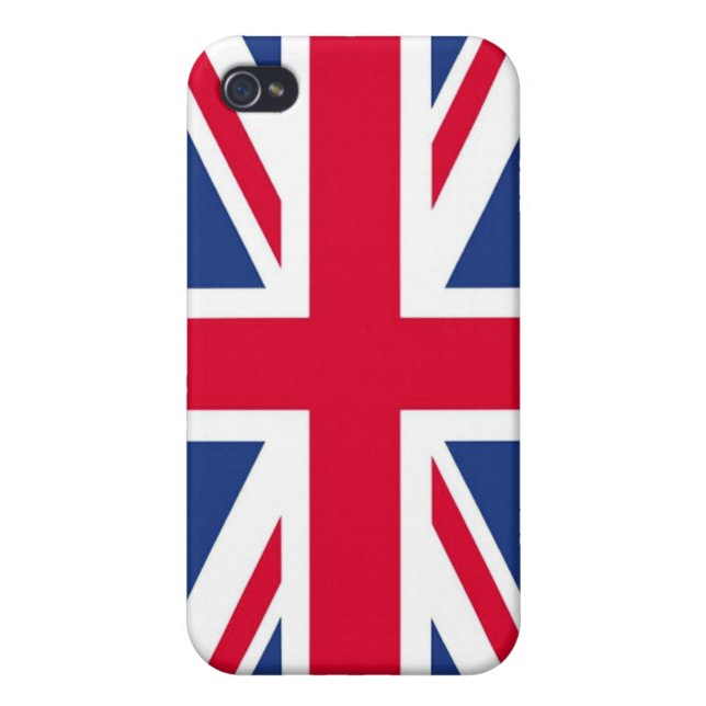 coque du drapeau britannique iPhone 4 Speck (Dos)