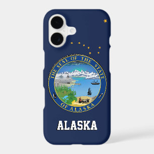 Coque du drapeau de l'Alaska, mode de l'Alaska /sp