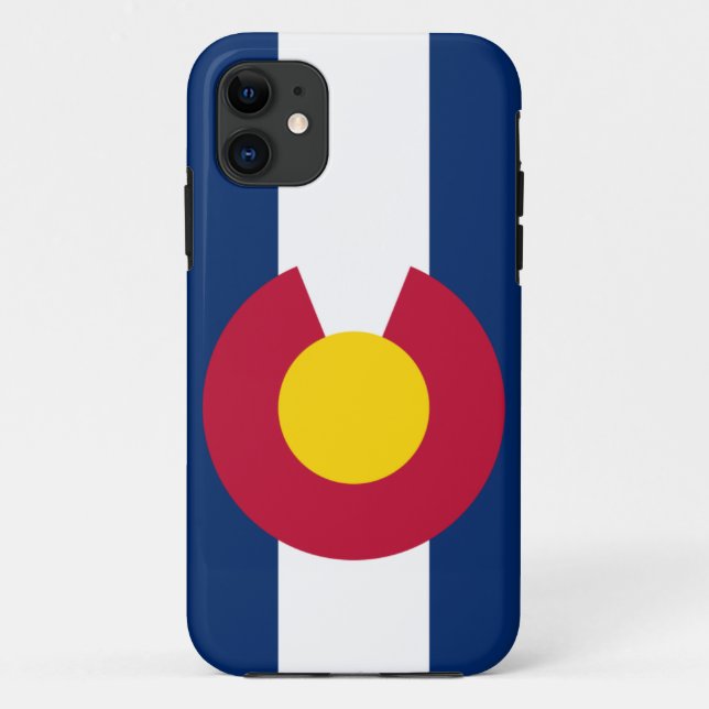 Coque du drapeau du Colorado iPhone 5 (Dos)