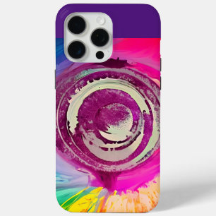 Coque dynamique Abstrait Swirl iPhone 15 Pro Max