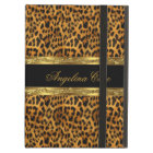 Coque Elegant or noir Leopard Poster de animal