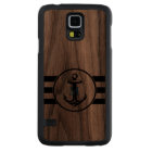 Monogramme bleu| Ancre classique