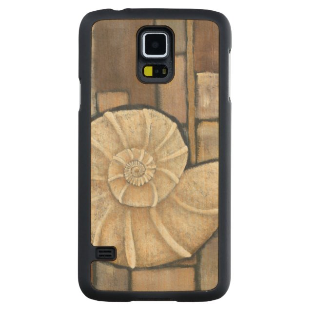 Coque En Érable Galaxy S5 Case Ormeau Shell (Dos)