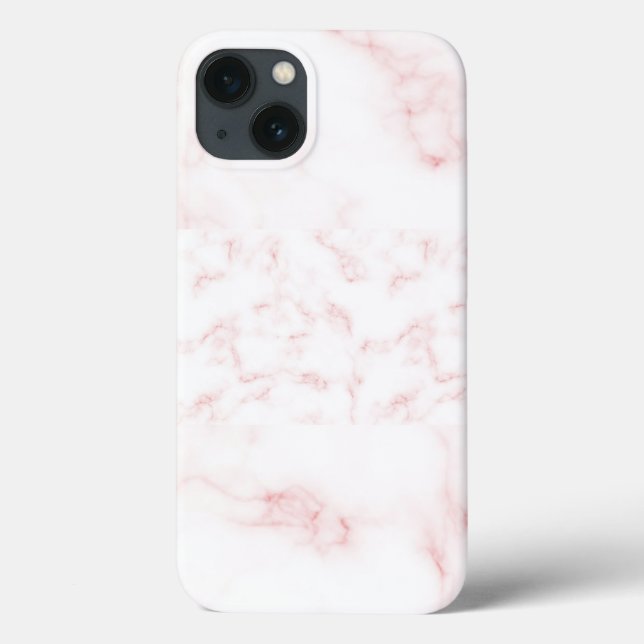 coque en marbre rose iPhone (Verso)