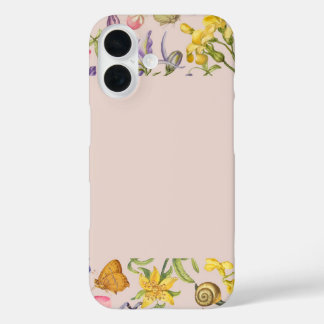 Coque floral artistique