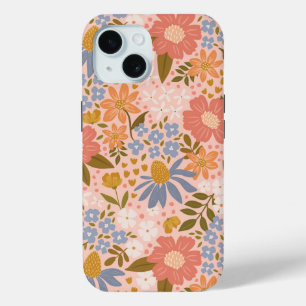 Coque Floral iPhone 15