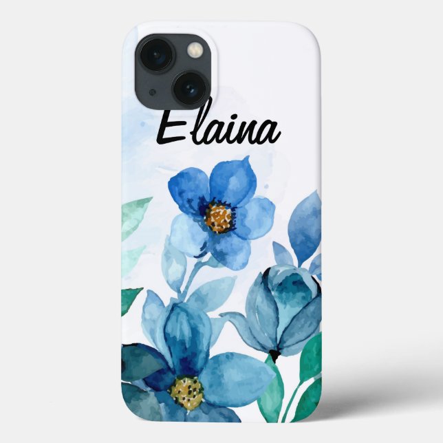 Coque Floral-Mate coque iphone (Verso)