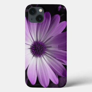 Coque ipad à fleurs pourpre