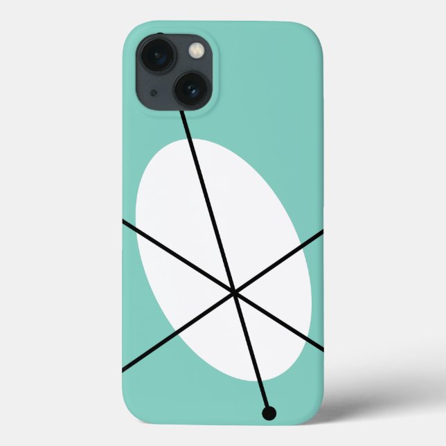 Coque ipad Bleu Dazzle (Verso)