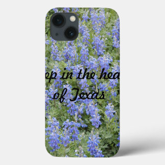 coque ipad bleu "Deep in the heart of Texas"