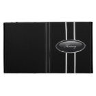 Caisse de folio d'iPad de monogramme