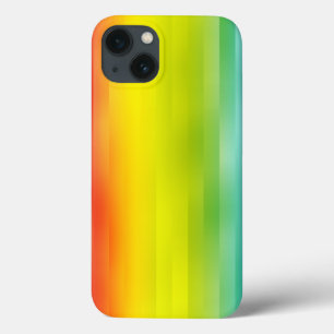 Coque ipad de bandes arc-en-ciel colorées