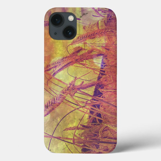 Coque ipad De Blé Rose Et Or (Verso)