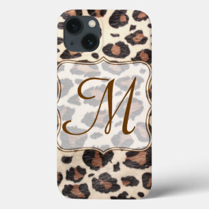 Coque ipad de monogramme sauvage Poster de animal