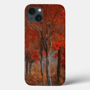 coque ipad de scène de forêt vintage