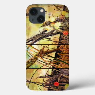 Coque ipad d'étincelles de blé d'or