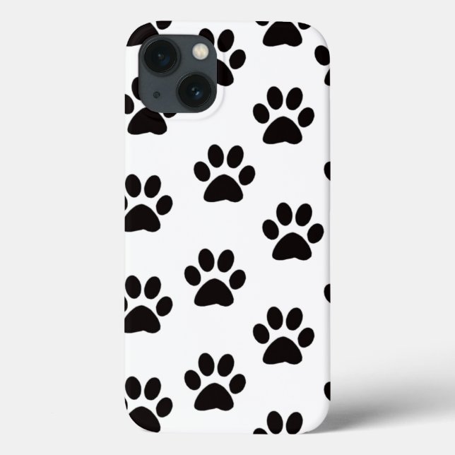 Coque ipad Empreintes de pattes de chats (Verso)