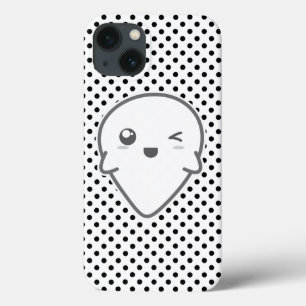 Coque ipad fantôme Kawaii Winking