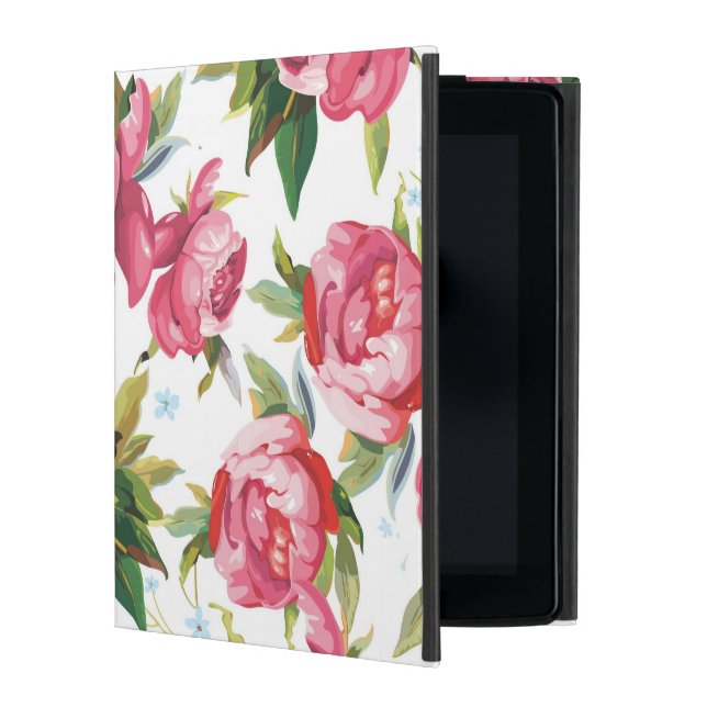 Coque iPad Floral (Devant)