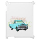 Camion classique dans le bleu, semi collecte très