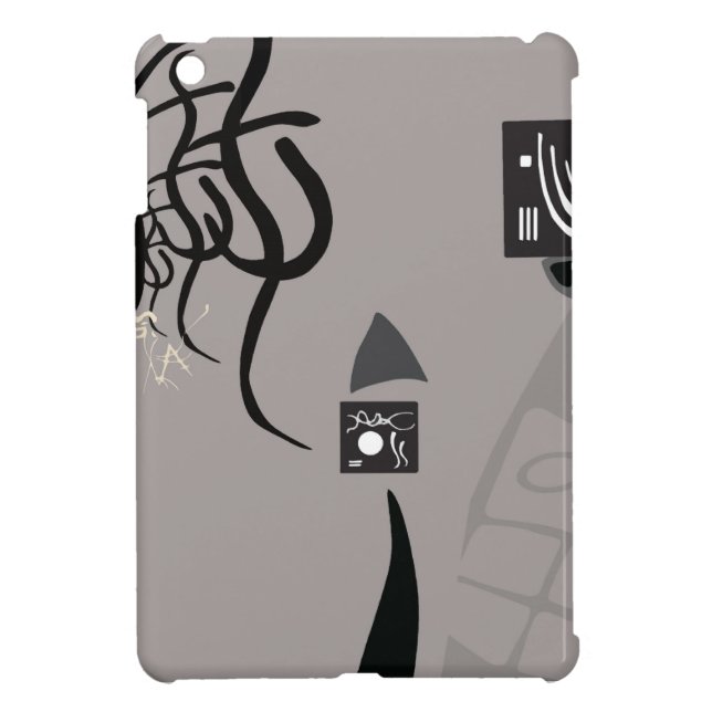 Coque iPad Mini Kandinsky… comics ! (Dos)