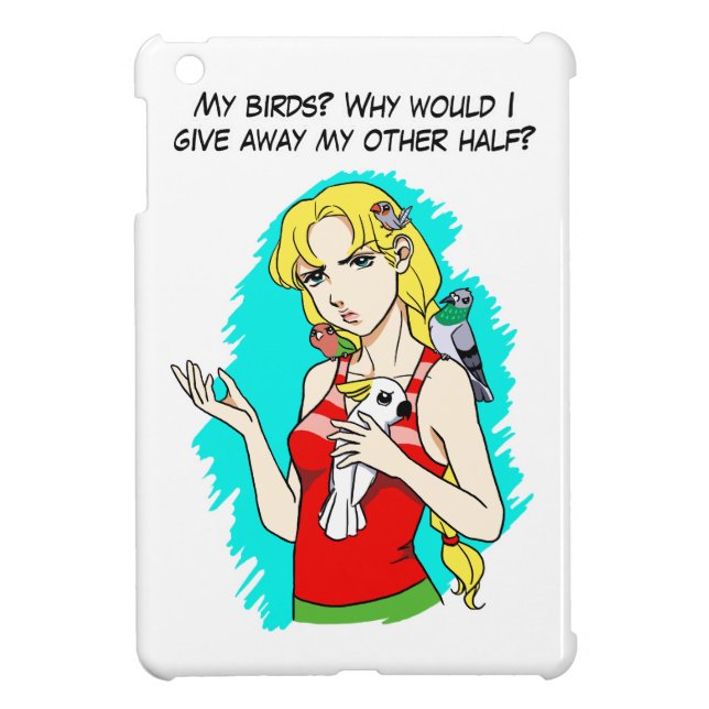 Coque iPad Mini Mon autre moitié (Dos)