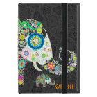 Retro Floral Elephant Design