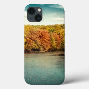 Coque ipad Monogramme de l'eau des arbres forestie