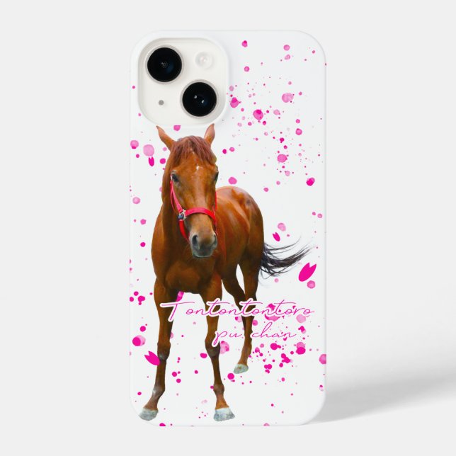 COQUE iPhone ケイメイ牧場　トントントントロちゃん「躍動感のしぶき」 (Verso)