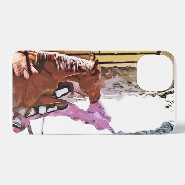 COQUE iPhone ケイメイ牧場　トントントントロちゃん「陽だまりの優しい影」 (Verso Horizontal)