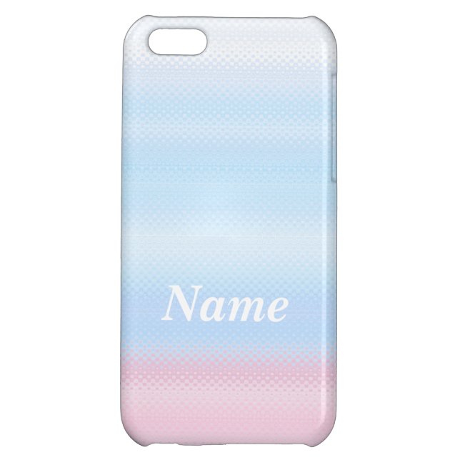 Coque iPhone 光沢があるパステルカラー　デコレーション　iPhone 5C Case (Dos)