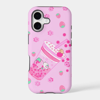 Coque iPhone 11 Mignonne Kawaii Fraise