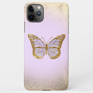 Coque iPhone 11Pro Max coque iphone de conception papillon lavande