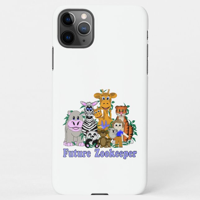 Coque iPhone 11Pro Max Futur coque iphone Zookeeper (Dos)