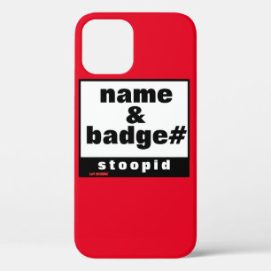 coque iPhone 12 Pro "NOM & BADGE#"