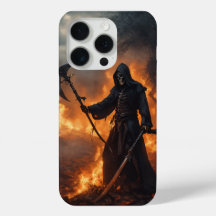 coque iPhone 15 Pro avec conception en métal mort