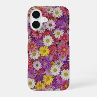 Coque iPhone 16 3D Floral Wall Phone Case
