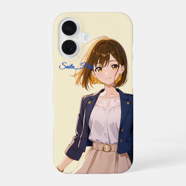 Coque iPhone 16 47_Plus – Anime Character Series (Verso)