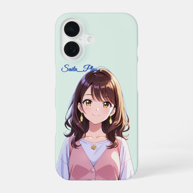 Coque iPhone 16 47_Plus – Anime Character Series (Verso)
