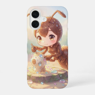 Coque iPhone 16 À la recherche de l'or des fleurs.1