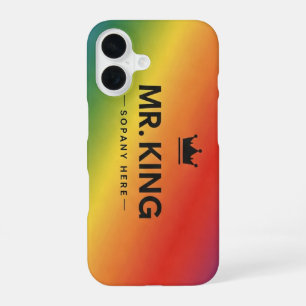 Coque iPhone 16 Affaires téléphoniques King Themes Business