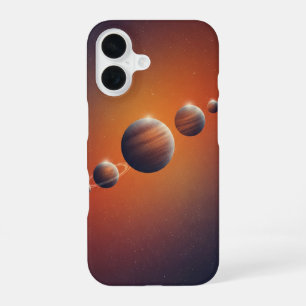 Coque iPhone 16 Alignement Planétaire Vintage