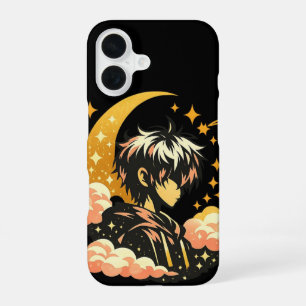 Coque iPhone 16 Anime Moonlight – Conception esthétique d'anime