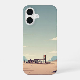 Coque iPhone 16 Arrêt de ravitaillement éloigné