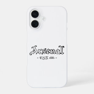 Coque iPhone 16 Arsenal Rétro
