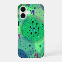 Art abstrait : Fruit Kiwi Vert